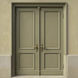 the door by rene magritte, detailed painting, hd, hq, high resolution, high detail, 4 k, 8 k