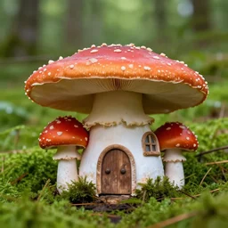 mushroom house