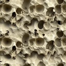 Realistic bones texture, seamless,4k resolution, photography, Substance material