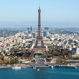 the beautiful bustling city of paris rebuilt as a coastal city in california, beautiful weather, palm trees, splendid haussmann architecture, eiffel tower in the middle, digital painting, highly detailed, intricate, concept art, matte painting, trending on artstation, octane render, 8 k, unreal engine