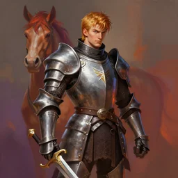 centaur!!!, DnD character art portrait, male, plate armored chest, sword, matte fantasy painting, vibrant colors, DeviantArt Artstation cgscosiety, by Jason Felix by Steve Argyle by Tyler Jacobson by Peter Mohrbacher, cinematic lighting, 8k.