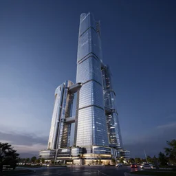 future city arcology skyscraper rigid perfection render 3 8 4 0 x 2 1 6 0 midnight