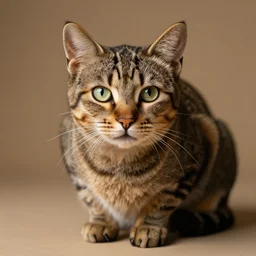 professional photo of a rastafarian cat