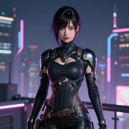portrait futuristic ninja gaiden girl, at future neon light rooftop, ssci - fi and fantasy, intricate and very very beautiful and elegant, highly detailed, digital painting, artstation, concept art, smooth and sharp focus, illustration, art by tan zi and ayanamikodon and alphonse mucha and wlop