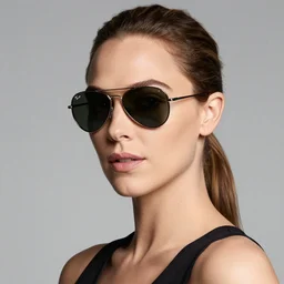 gal gadot wearing ray ban aviator sunglasses, studio photo, 4 k