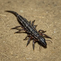 the zebra centipede