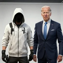 screenshot of agent 4 7 and joe biden in hitman sapienza, rtx on hitman 3