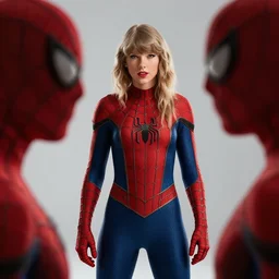 cinematic still of taylor swift in the amazing spiderman ( 2 0 1 2 ), xf iq 4, f / 1. 4, iso 2 0 0, 1 / 1 6 0 s, 8 k, raw, dramatic lighting, symmetrical balance, in - frame