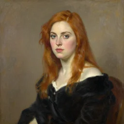 christina hendricks by zinaida serebriakova,
