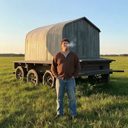 out in the amish, smoking fat doinks