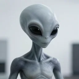 grey alien caught on cctv