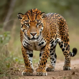 a beautiful detailed surreal jaguar, hiperrealism by ellen jewett