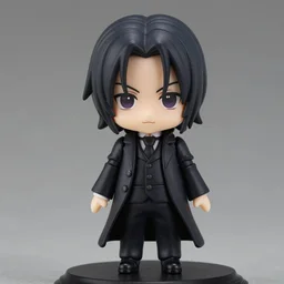 nendoroid severus snape in black suit, professor snape
