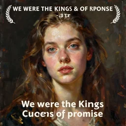 painting of we were the kings and queens of promise, detailed digital artstation, portrait hd, hdr