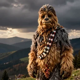 A still from the movie The Sound of Music starring Chewbacca