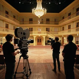 photorealistic ultra wide cinematography of the overlook hotel from stanley kubrick's 1 9 8 0 film the shining, inside the soundstage set for the overlook hotel interior shot on 3 5 mm eastman 5 2 4 7 film by the shining cinematographer john alcott shot on a wide kinoptik tegea 9. 8 mm lens. with golden ratio composition