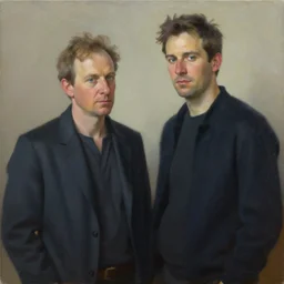 a painting in the style of stephen bauman and in the style of donato giancola. smooth, sharp focus, semi - realism.