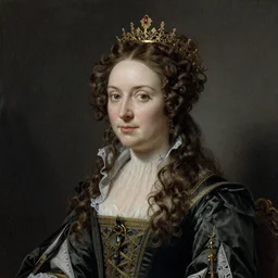 Gothic princess portrait by William-Adolphe Bouguerea, highly detailded