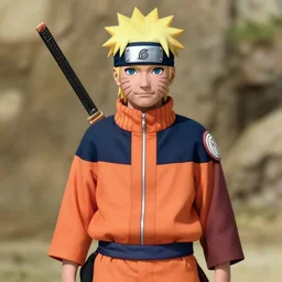 old photo of Naruto as a samurai