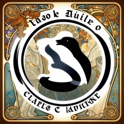 stable diffusion logo in the style of clyde caldwell, and in the style of charlie bowater, and in the style of alphonse mucha. symmetry, smooth, sharp focus, semi - realism, intricate detail.