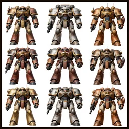 detailed chart comparing schematics of different classes of combat mechs, high detail, mechwarrior, battletech, warhammer 4 0 k, art by neil roberts and misha savier