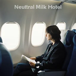 neutral milk hotel, in the aeroplane over the sea