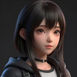 clothed, worksafe. cgsociety, by wlop, ilya kuvshinov, krenz cushart, greg rutkowski, trending on artstation. zbrush sculpt, octane, maya, houdini, vfx. close - up face of a cute young anime japanese filipino v - pop av idol girl. cinematic dramatic atmosphere, sharp focus, soft volumetric studio lighting.
