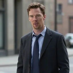 film still of benedict cumberbatch as gregory house in house by diane arbus