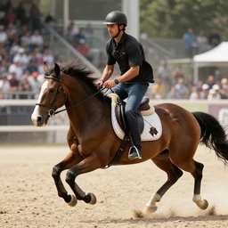 tony hawk riding a horse