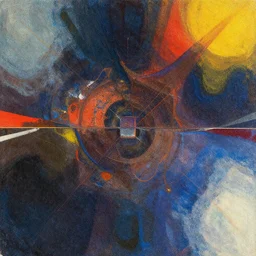 abstract album art