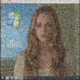 cara delevingne in bliss (windows xp)