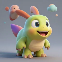 webkinz concept art, trending on cgsociety and unreal engine, light effect, highly detailed, super wide angle, neon purple, neon orange, lime green, watercolor by Agnes Cecile