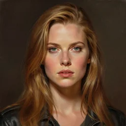 a portrait of a young Carrie Fisher as a  replicant from blade runner, detailed, centered, digital painting, artstation, concept art, donato giancola, Joseph Christian Leyendecker, WLOP, Boris Vallejo, Breathtaking, 8k resolution, extremely detailed, beautiful, establishing shot, artistic, hyperrealistic, beautiful face, octane render