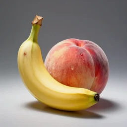 a hybridisation of a banana and a peach