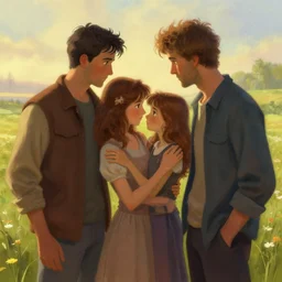 the lost love story. detailed digital art by greg rutkowski, thomas kinkade and keith parkinson. trending on artstation, cgsociety, 8 k, hd