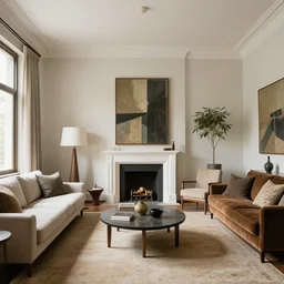 An interior of room in style of Aeron Alfrey