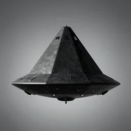 black triangle ufo