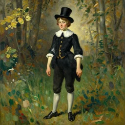 pippi longstocking in the style of anders zorn