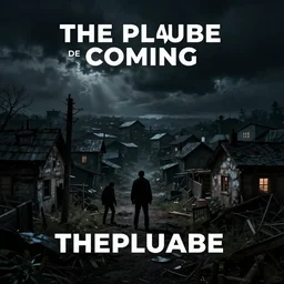 the plague is coming to town, dark, mystic, night, anger, desperation