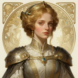 portrait of cersei, solarpunk, baldurs gate! intricate, elegant, highly detailed, ray tracing, digital painting, artstation, concept art, smooth, sharp focus, illustration, art by artgerm and greg rutkowski and alphonse mucha, 8 k