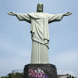 graffiti in christ the redeemer