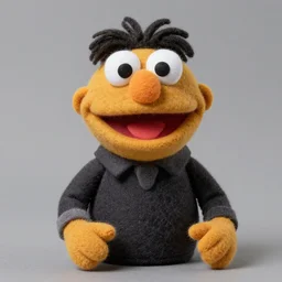 darryl philbing as a muppet. highly detailed felt. hyper real photo. 4 k.