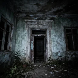 haunted cursed abandoned flash photography