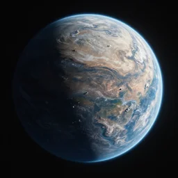 planet foreign planet surface, 8k highly professionally detailed, HDR,