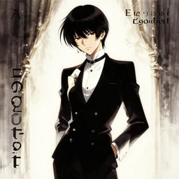 album cover art for elegant egotist by akihiko yoshida