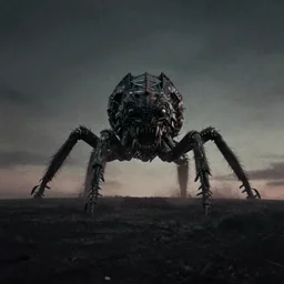 a photograph of a huge creature on the horizon, megalophobia art, trending on artstation, scary