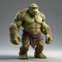 an orc, full body, high detail, hd render 8 k 3 d, photorealistic, dramatic lighting