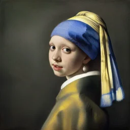 a beautiful painting coco lee, by jan vermeer realistic oil painting