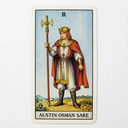 prince of wands tarot card by austin osman spare