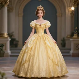 a princess by wlop